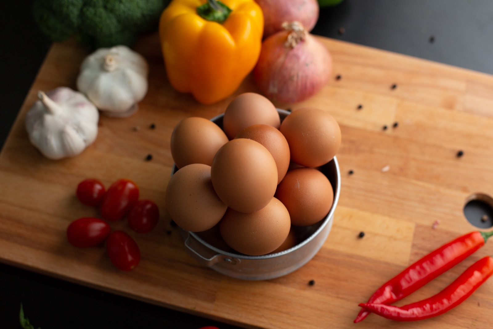 Farm eggs category