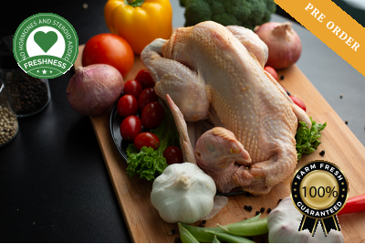 Fresh kampung chicken