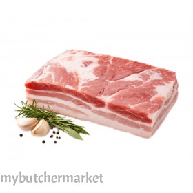Fresh local pork belly